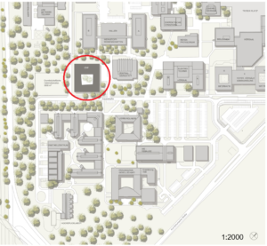 Map FAU's South Campus Erlangen